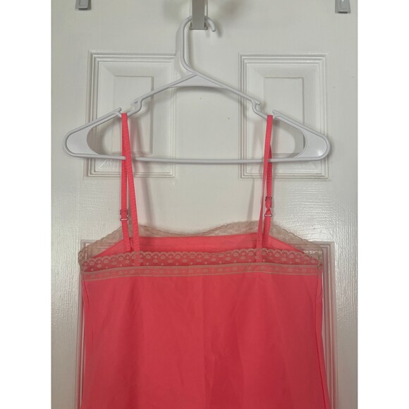 Fischer Heavenly Lingerie Size 30 Color Salmon Tan Lace Trim - Picture 7 of 10